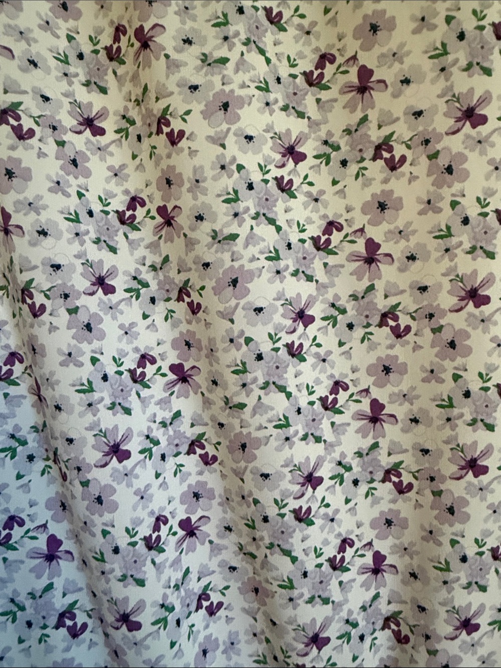 ALTR’D STATE Floral Puff-Sleeve Maxi Dress in Light Lavender - Picture 3 of 5